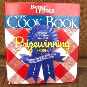 Better Homes & Gardens New Cookbook Prizewinning Recipes Limited Ed. Ring Notebo